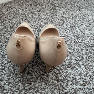 Beige Cole Haan Shoe heel